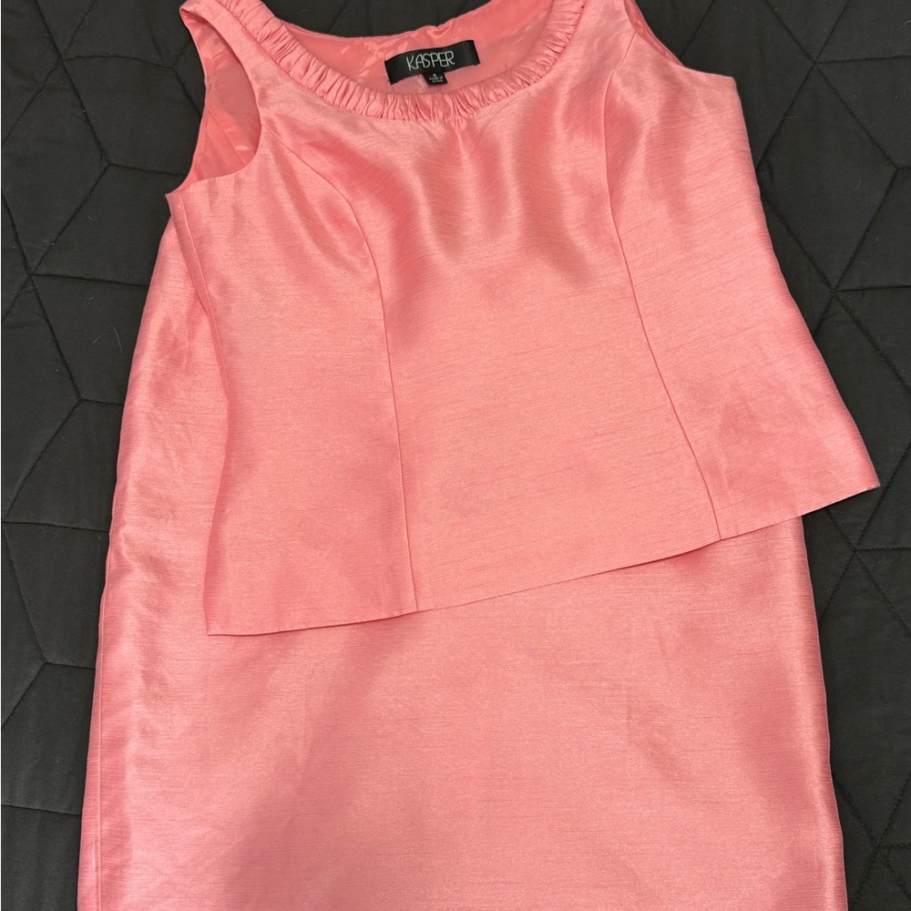 Kasper Coral Skirt Set